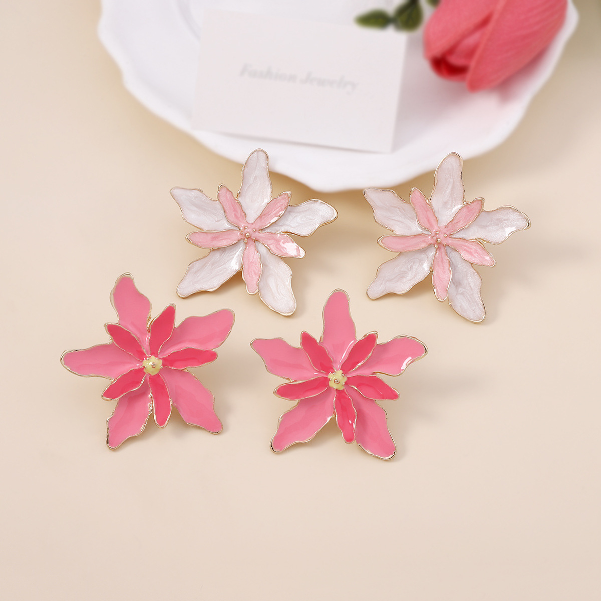 fashion jewelry india online Unisex Minimalist Retro Gold Plated Flower Ear Studs fashion jewelry yordy - Classic Party Wear Zinc Alloy Jewelry fashion jewelry wholesale china