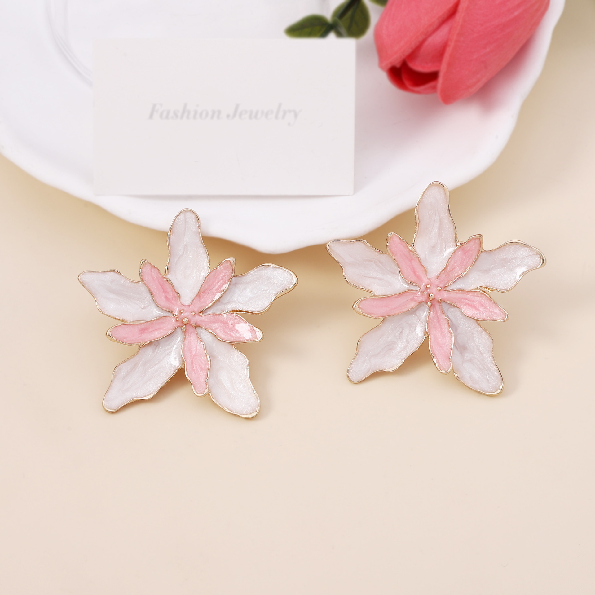 fashion jewelry rental Unisex Minimalist Retro Gold Plated Flower Ear Studs what is the difference between fashion jewelry and costume jewelry - Classic Party Wear Zinc Alloy Jewelry fashion jewelry for wedding