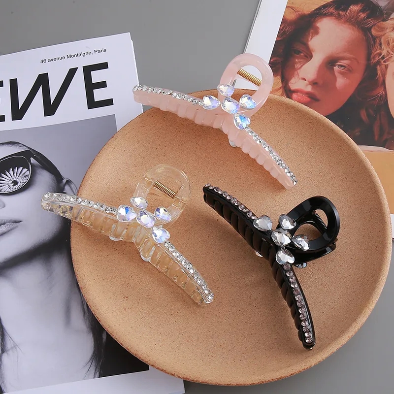 korean hair accessories Wholesale Boho Vintage Elegant 1950s vintage hair accessories Rhinestone Hair Claws - Tribal Party Wear Discount hair accessories pinterest