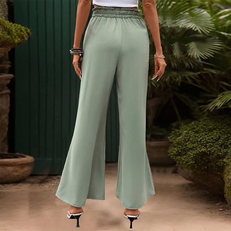 shop women's clothing Women's Personalized Waterproof women's clothing yukon ok Wide Leg Pants - Simple Elegance for Business & Streetwear von maur women's clothing