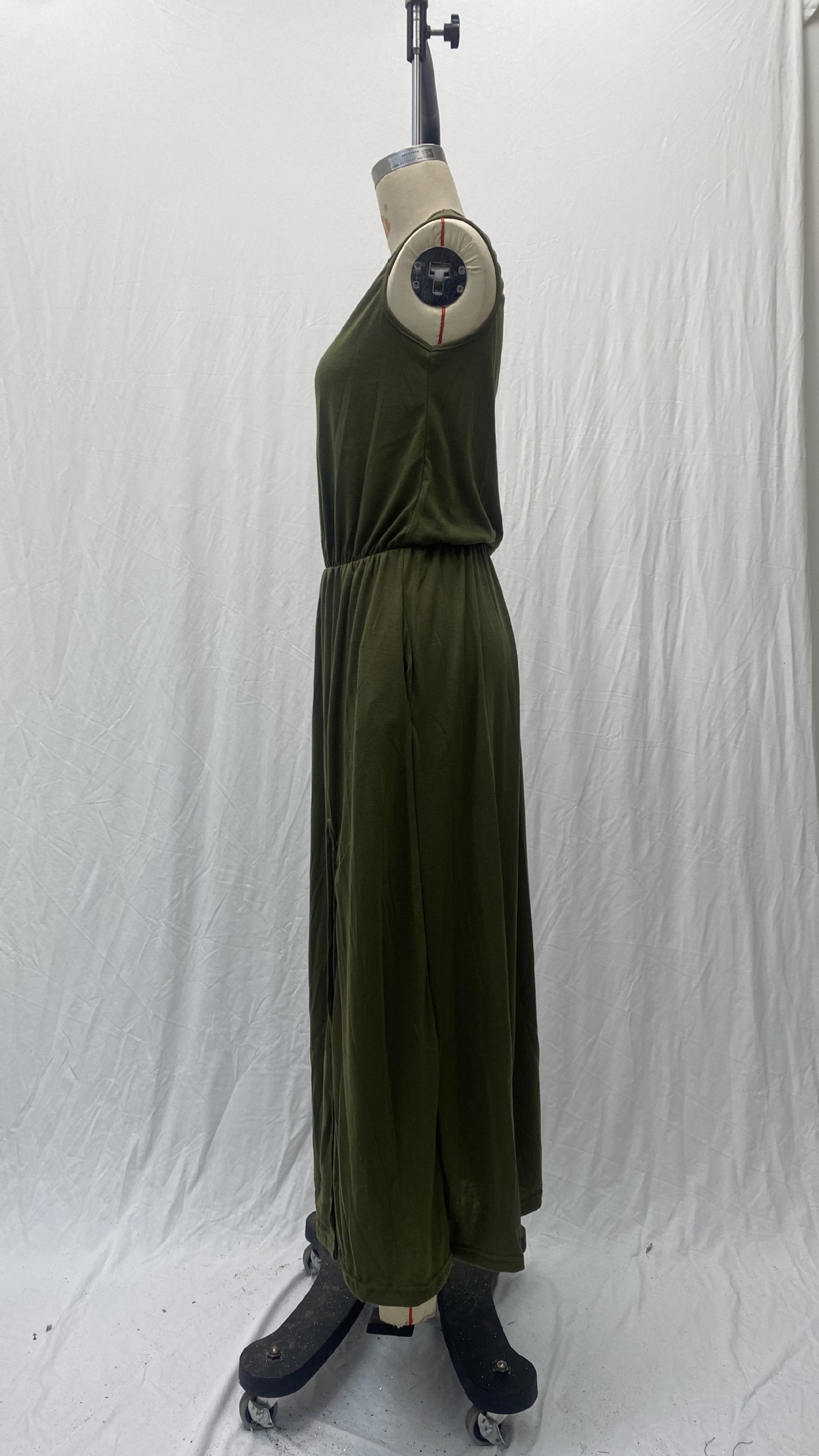 women's clothing dresses Upcycled 90s style women's clothing Classic Women's Sleeveless Maxi Dress - Elegant Minimalist Solid Color for Daily & Holiday van heusen women's clothing outlet