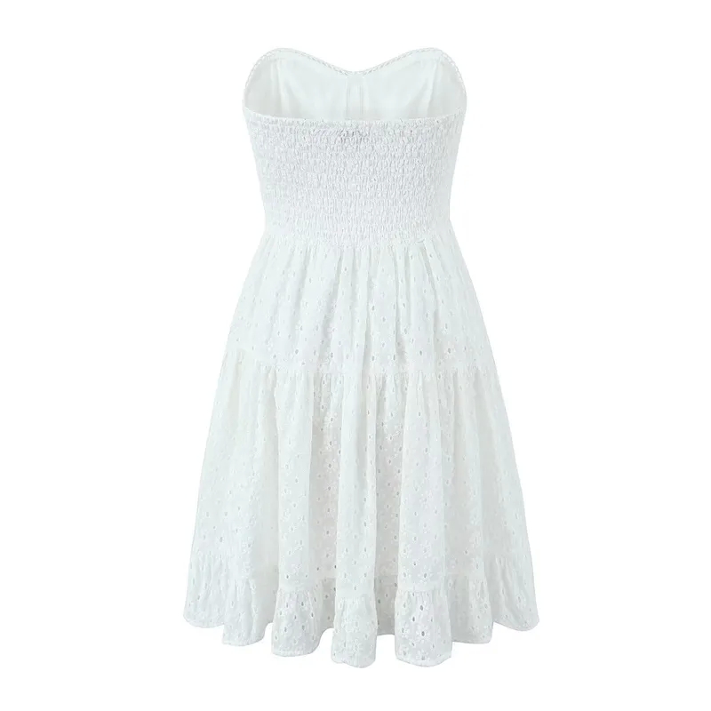 yours women's clothing Custom-Fit Women's adidas women clothing Strapless White Floral Dress - Elegant, Comfortable, Seasonal Streetwear Collection x large women's clothing