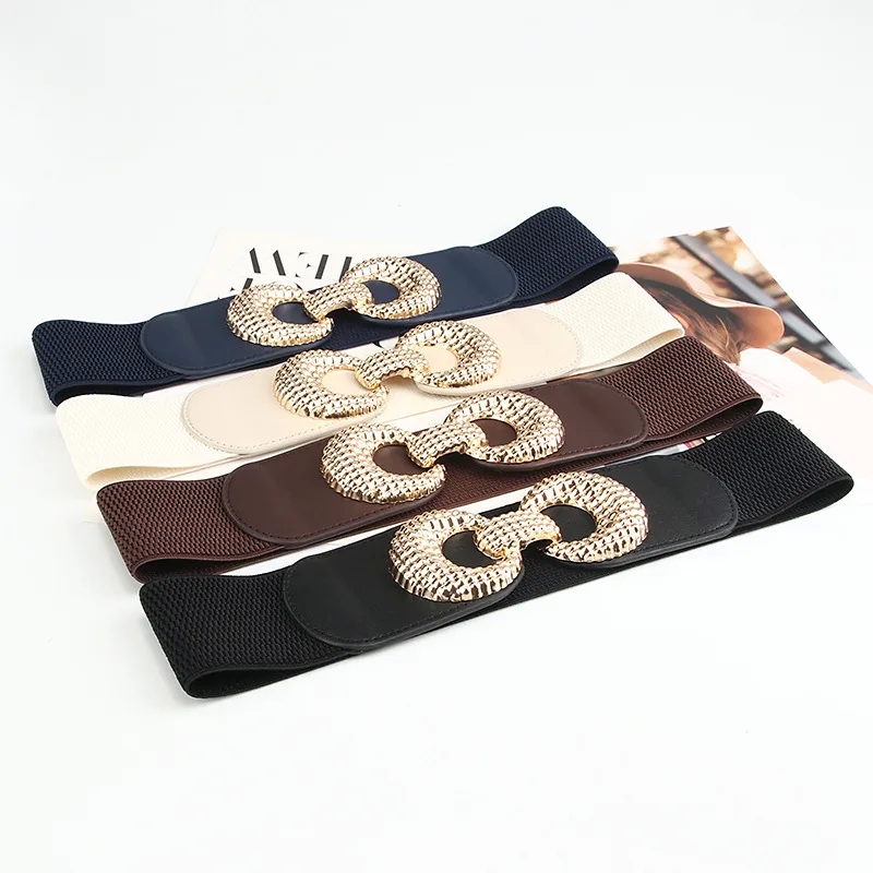 fashion accessories market Elegant Luxury Women's Woven best fashion accessories Belts with Sleek Polished Finish - Wholesale Solid Color Fabric fashion accessories equipment