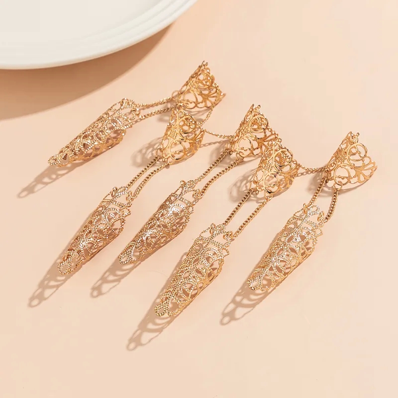 fashion jewelry factory Bohemian Limited Edition Ethically Sourced Geometric Crown Tassel Adjustable fashion jewelry in usa Glossy Women's Ring fashion jewelry under $50