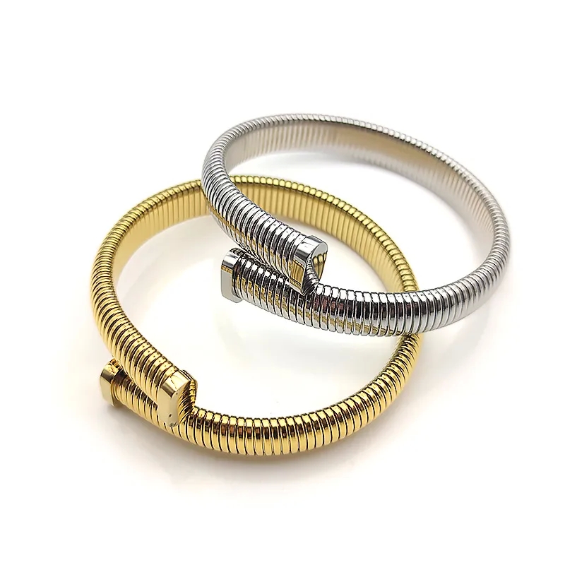 fine jewelry job description Trendy Hip-Hop Titanium fine jewelry logo Steel Zircon Bangle with Bold Playful Design rw fine jewelry