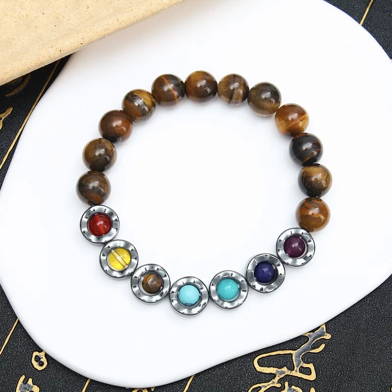 mens jewellery 80s Vintage Sleek Design Ethically Sourced Natural Stone Men's 80's men's jewelry Beaded Bracelets - Comfortable & Glossy Style list of men's jewelry