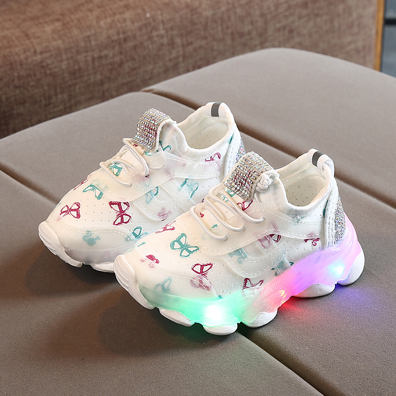 baby boys 3 movie Handpicked Boho baby spy kids 4 Chic Butterfly Sneakers - Shiny, Classic Design, Round Toe for Kids baby boys xhosa names