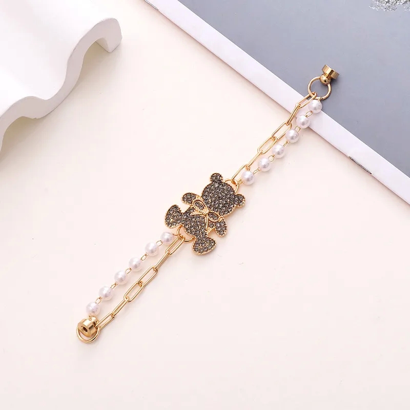 jacqueline's fine jewelry Limited Edition: Chic Metal gurinsky's fine jewelry & Pearl DIY Accessory - Bold Bear, Star & Heart Shapes for Trendy Fashion jack sutton fine jewelry