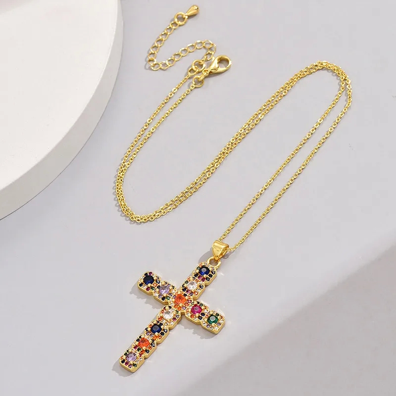 ulala fashion jewelry nagpur reviews Custom fashion jewelry 2018 Vibrant Fashion-Forward Geometric Cross Alloy Women's Pendant Necklace fashion jewelry wholesale suppliers in india