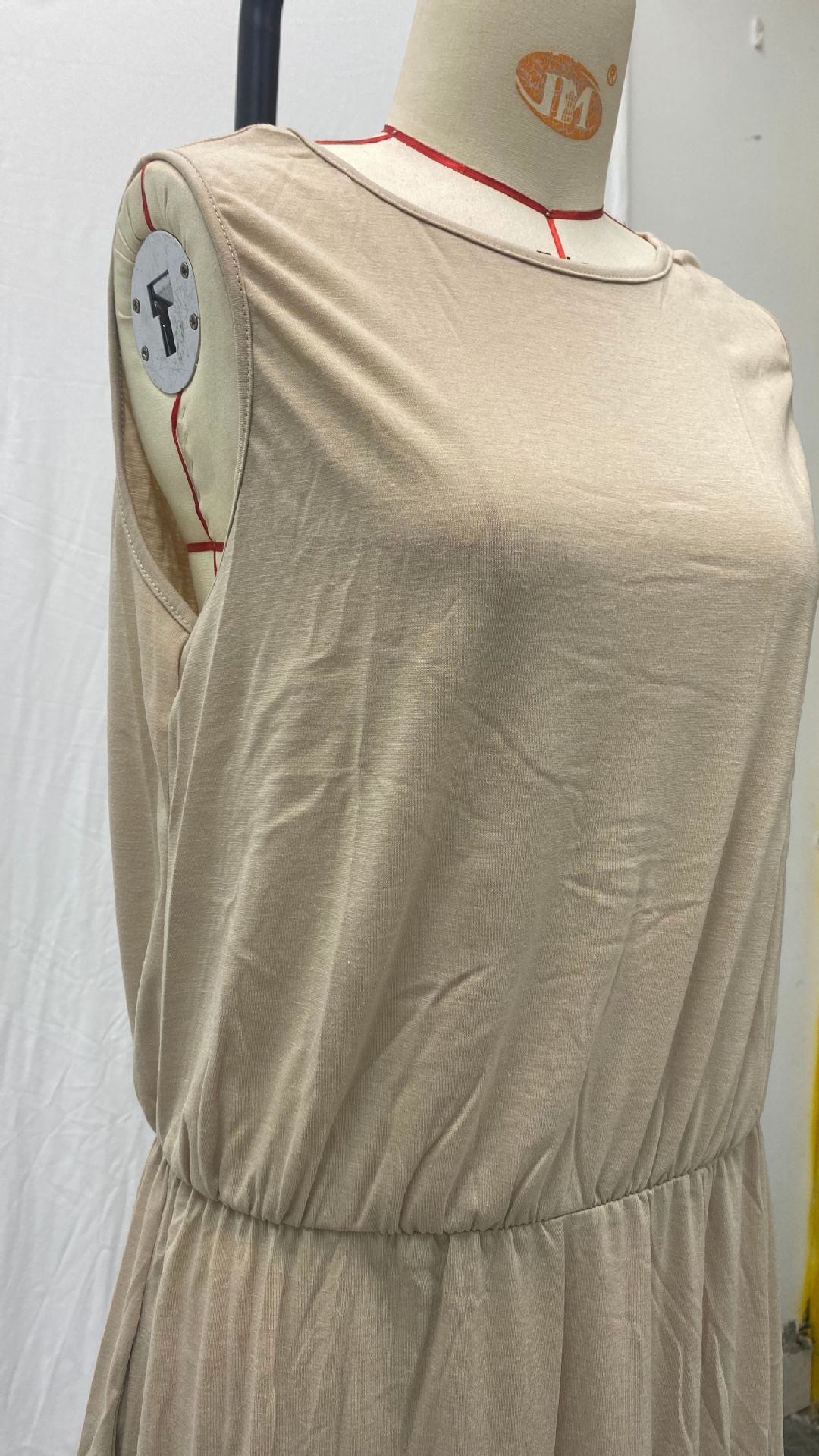 women's clothing online sale Upcycled Classic Women's Sleeveless Maxi Dress - Elegant Minimalist Solid women's clothing jackson wy Color for Daily & Holiday ﻿women's clothing