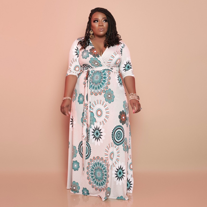 women clothing brands in pakistan Artsy Boho V-Neck Maxi Dress: Eye-Catching Color Block with Rib-Knit Short Sleeves - Exclusive Vacation women's clothing 08816 Offer women's clothing knoxville tn