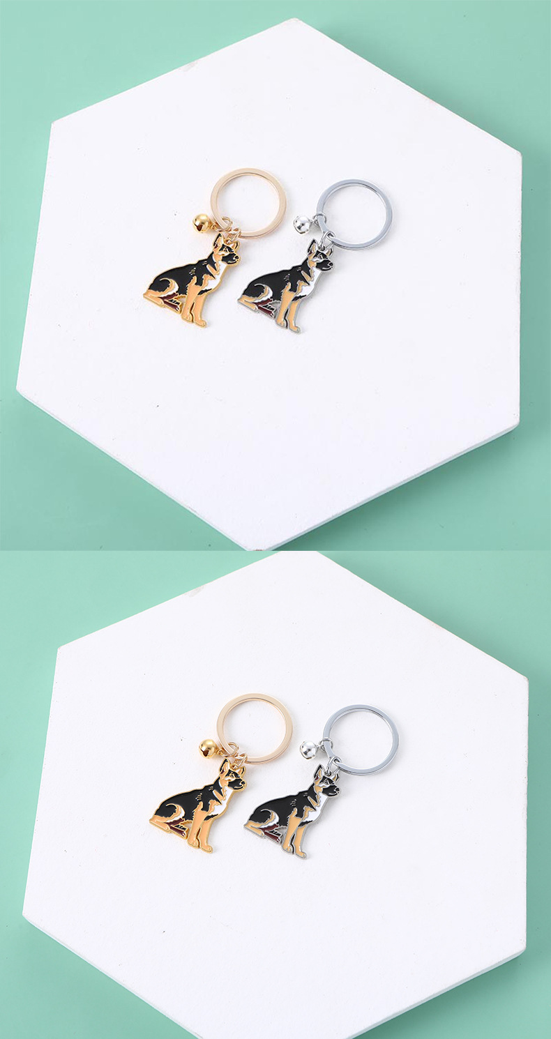 fashion accessories of the 60s Exquisite Grunge Dog Metal Bag Pendant fashion accessories designer Keychain – Fine Simple Style for Unisex Wholesale art deco fashion accessories