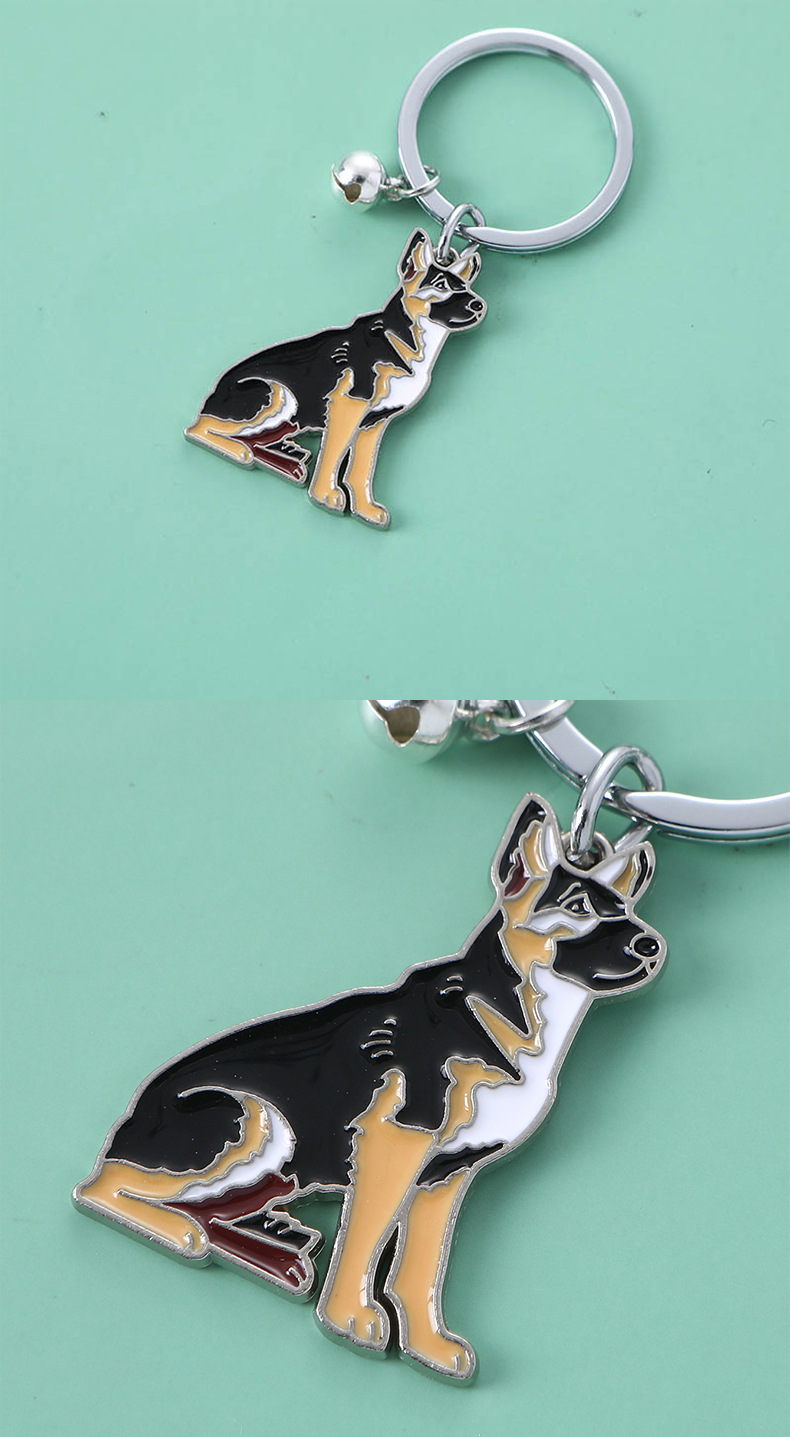 fashion jewelry 2024 Exquisite Grunge Dog Metal Bag Pendant Keychain – Fine Simple fashion accessories glasses ffxiv Style for Unisex Wholesale fashion accessories for boys