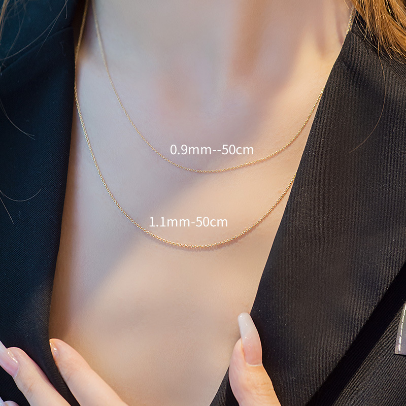 high end online jewelry stores Bespoke 14K Gold Skin-Friendly Necklace - Multifunctional high end jewelry for little girls Seasonal Collection high end sea glass jewelry