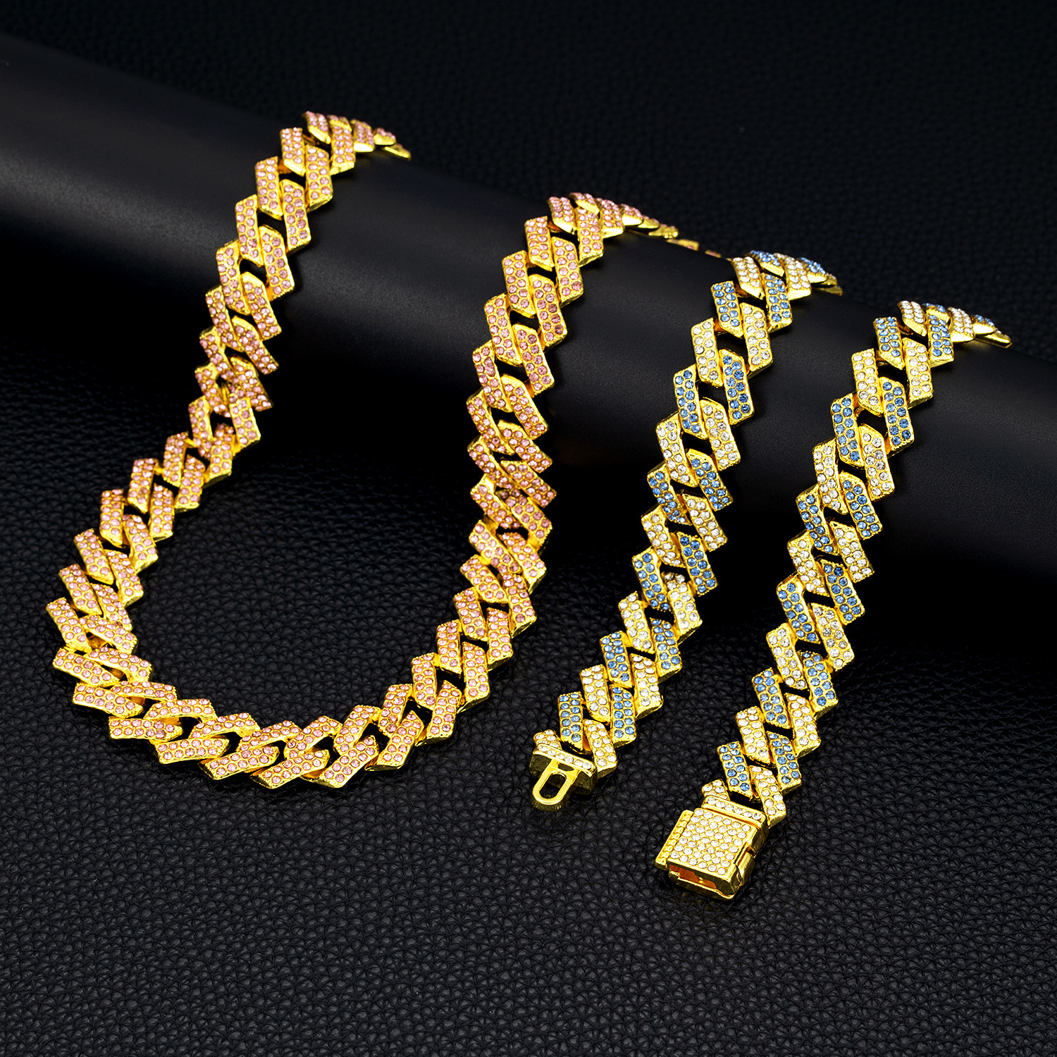 men's jewelry made from ashes Vintage-Inspired Upcycled Celebrity Style Geometric Hip-Hop Zinc Alloy Necklace persian men's jewelry with Faux Diamonds 2023 men's jewelry trends