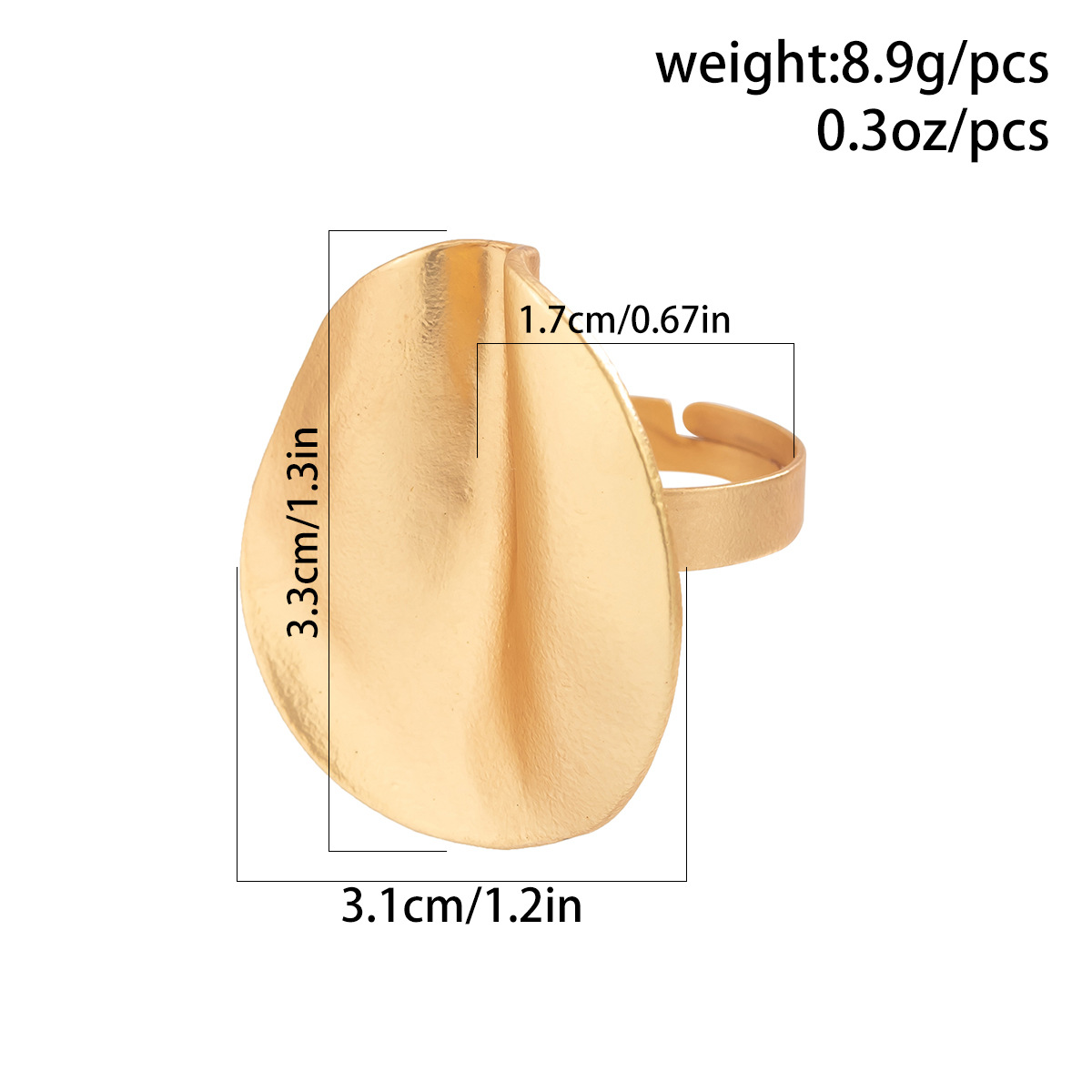 17km fashion jewelry Artisan-Made Geometric Flower Rings: Scratch-Resistant, Skin-Friendly, Casual p blake fashion jewelry Craftsmanship fashion jewelry venta por mayor