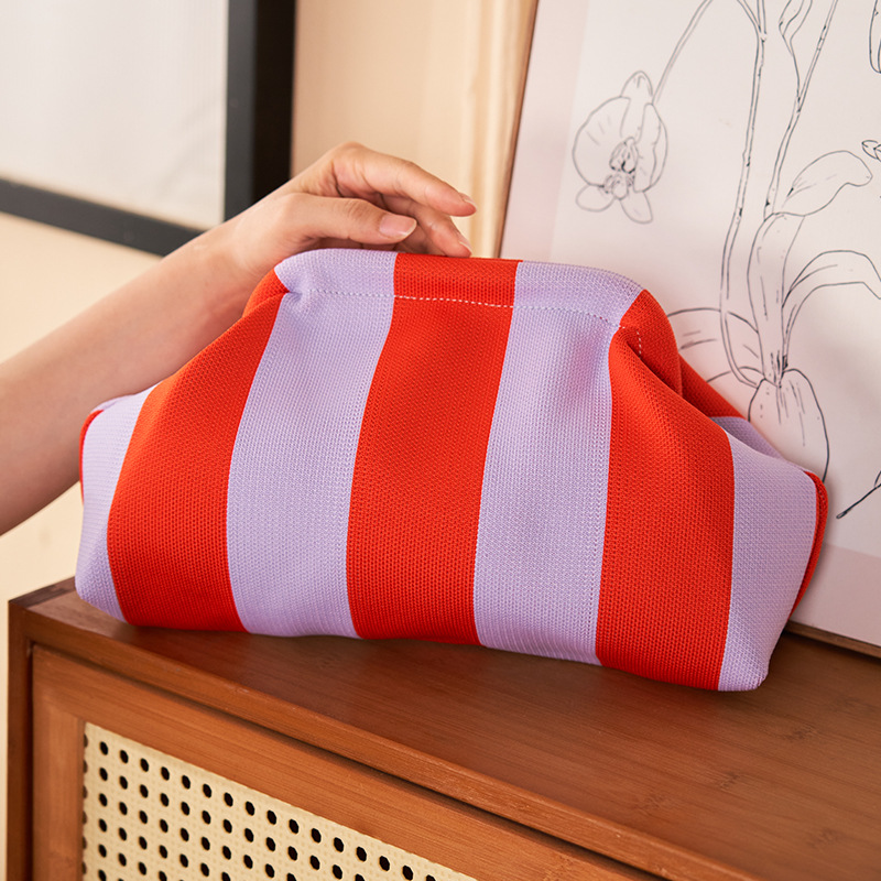 800 bags meaning Exclusive bags board distance High-Quality Women's Bold Non-Toxic Polyester Square Cloud-Shaped Stripe Bag kurt geiger bags