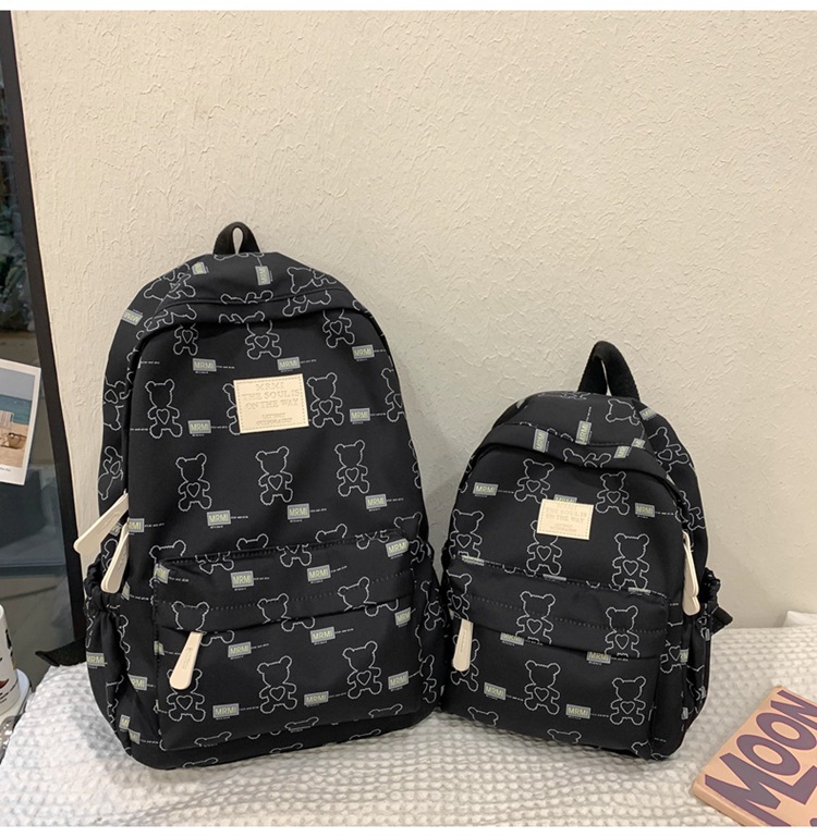 bags 90s Edgy & Durable Customizable Cartoon Bear Backpack for School & Daily bag-0-day crochet Use bags with trolley sleeve
