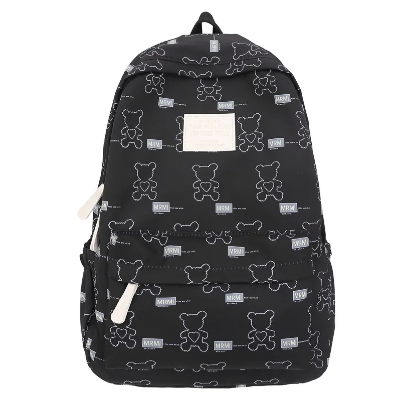 bags brands Edgy & Durable Customizable Cartoon Bear Backpack for bags under eyes men School & Daily Use bags quiz