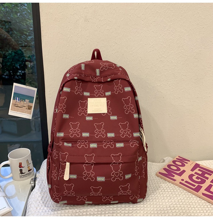 bags for girls Edgy & Durable Customizable Cartoon Bear tommy hilfiger bags Backpack for School & Daily Use united military bags