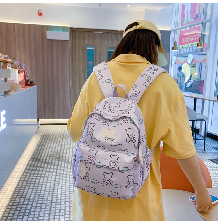 bags rules Edgy & Durable Customizable Cartoon qvc lug bags Bear Backpack for School & Daily Use 240 tetley tea bags