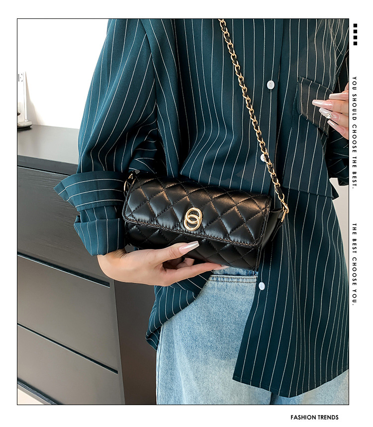 consuela bags Elegant Women's Premium bags men PU Leather Classic Quilted Shoulder Bag with Metal Button and Magnetic Closure gym bags