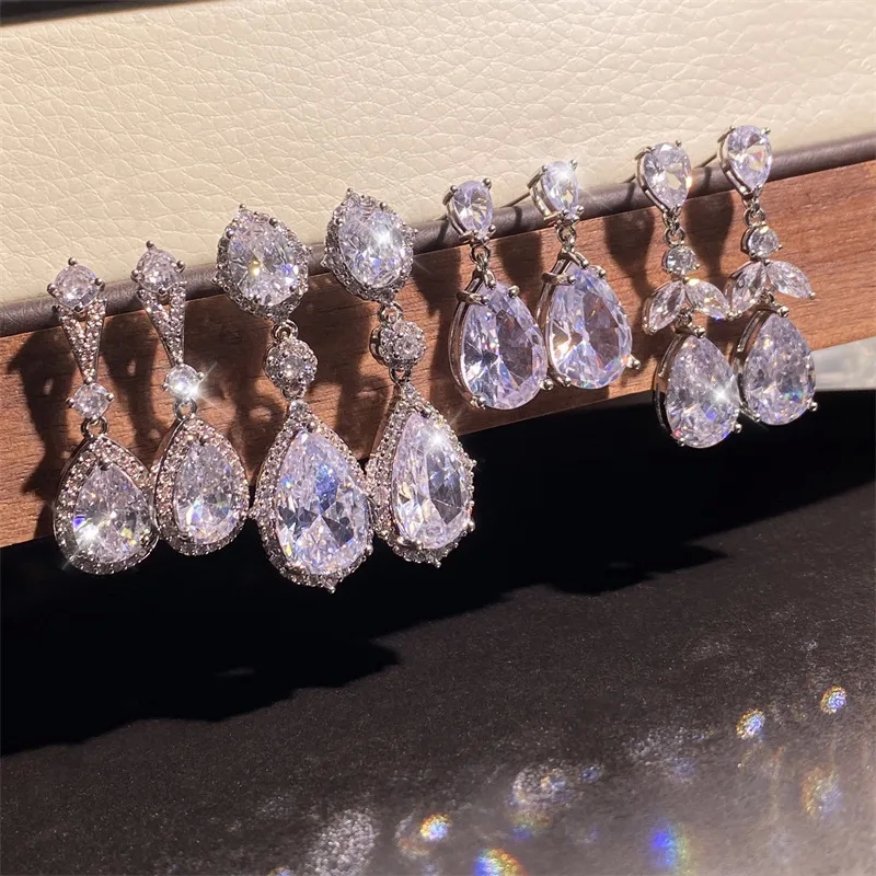 define fine jewellery "Exclusive High-Fashion Water Droplet Copper Zircon Earrings – Ethically Sourced Celebrity-Inspired r.h macy & co fine jewelry Streetwear" fine jewelry trends 2024 vogue