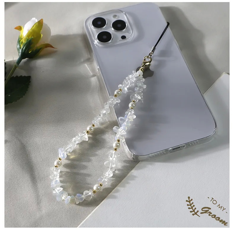 fashion accessories elements Colorful Vintage-Inspired Agate & Pearl Mobile Phone fashion accessories pvt ltd Chain - Retro Feminine Charm, Tailor-Made Style visayas fashion accessories