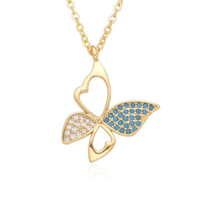 anthony's fine jewelry Ethical Glam Copper Butterfly Statement Pendant willis fine jewelry Necklace deutsch fine jewelry