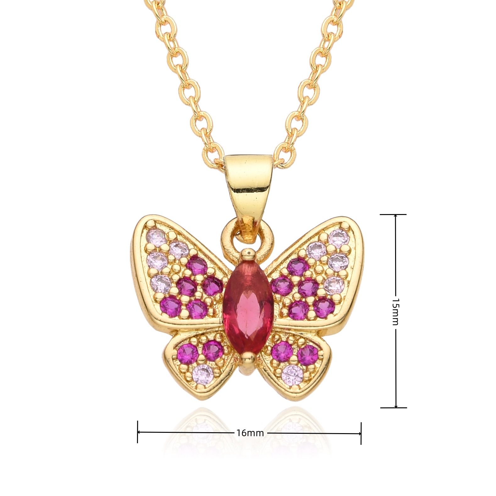 fine jewelry vs jewelry Ethical Glam Copper Butterfly fine jewelry 3d printer Statement Pendant Necklace fine jewellery ysl