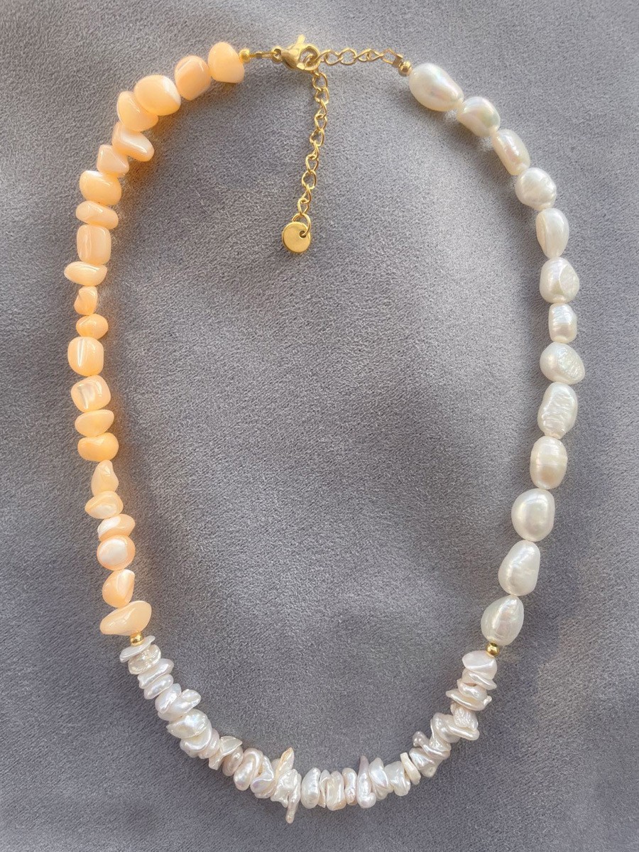 high end jewelry stores in new york city Eco-Chic Celeb Style: Upcycled Shiny Titanium & high end jewelry consignment Freshwater Pearl Jewelry Set (2 PCS/Package) high end jewelry stores dallas