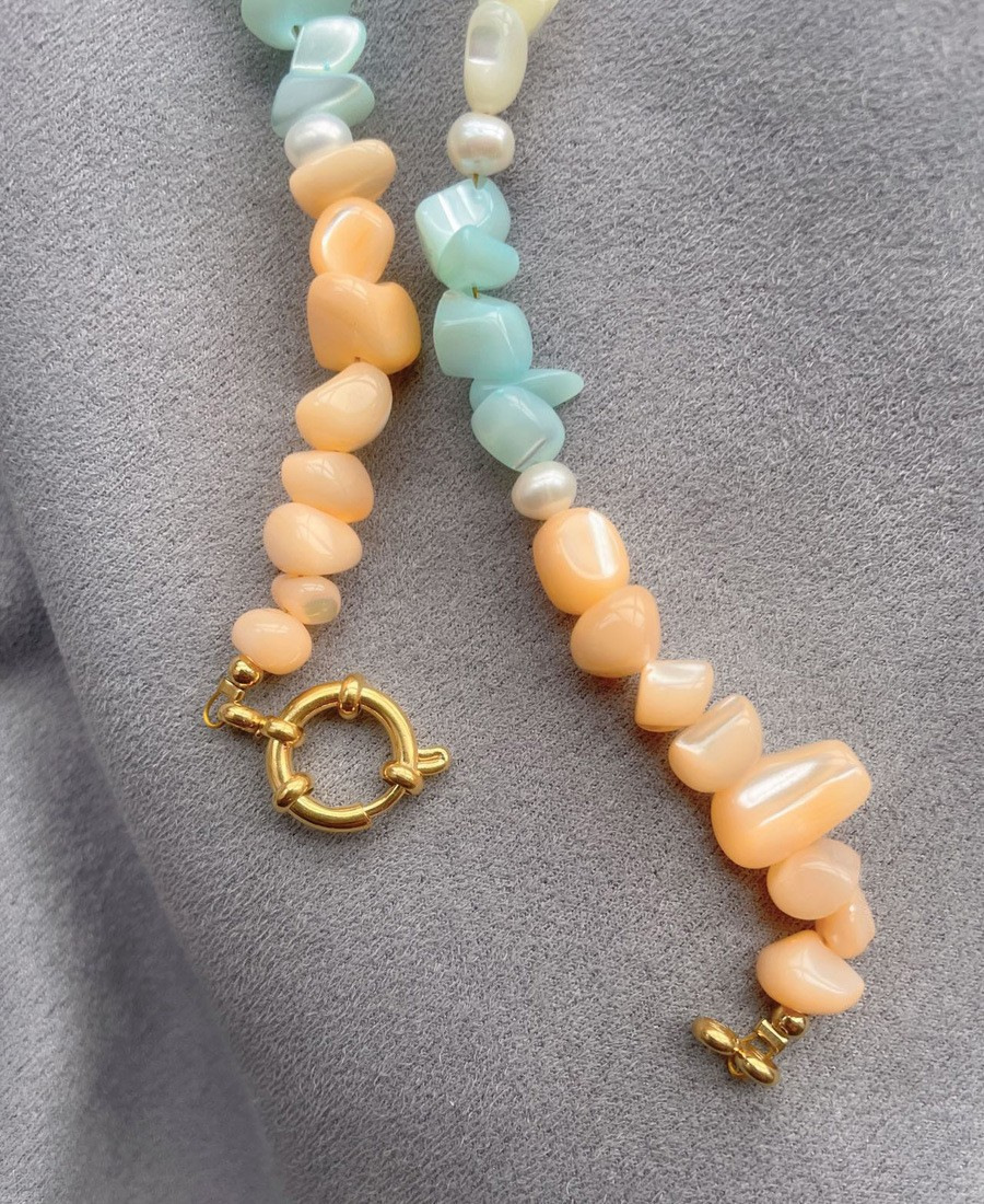high end jewelry websites Eco-Chic high end jewelry for women Celeb Style: Upcycled Shiny Titanium & Freshwater Pearl Jewelry Set (2 PCS/Package) high end unisex jewelry
