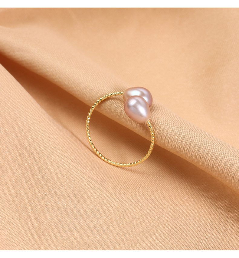 high end wood jewelry box Limited Edition high quality nipple jewelry Genuine Freshwater Pearl Geometric Copper Rings with a Luxury Feel most high end jewelry brands