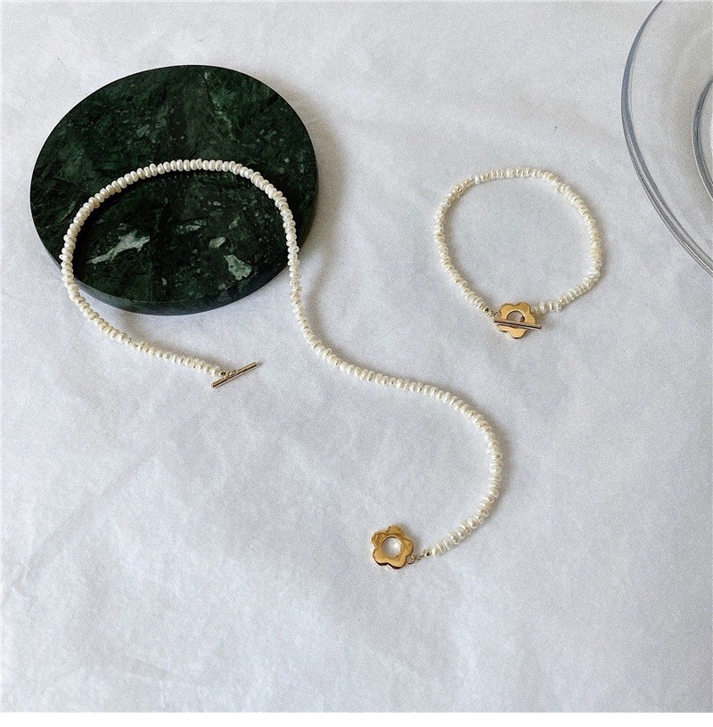 high quality jewelry affordable Minimalist Titanium Steel Jewelry Set with Rare Freshwater Pearls - Durable & Sleek Design (2 buy high-end jewelry online PCS/Package) high end jewelers nyc