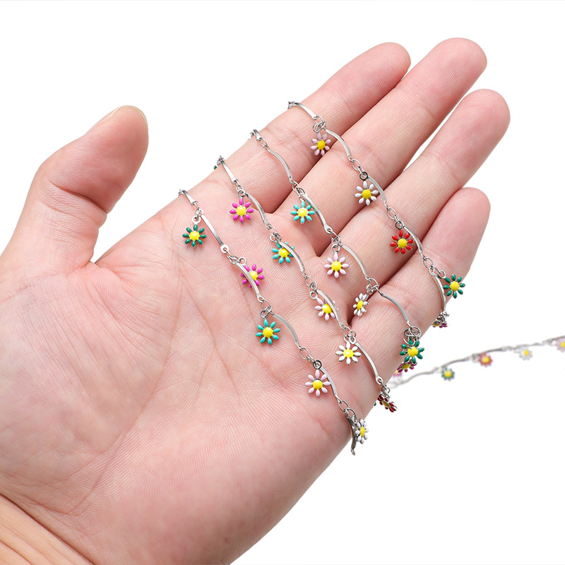 jewelry wire for jewelry making Luxury Personalized jewelry making eye pins 1m 304 Stainless Steel Daisy Chain for Daily Wear - Best Choice, Limited-Time Offer beads jewelry making youtube