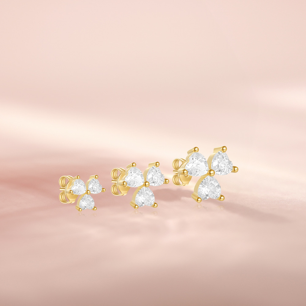 most high end jewelry brands Chic Celebrity Style 925 Sterling Silver Geometric Ear hermes high end jewelry Studs - Affordable Sparkle Heritage Collection louis vuitton high end jewelry price