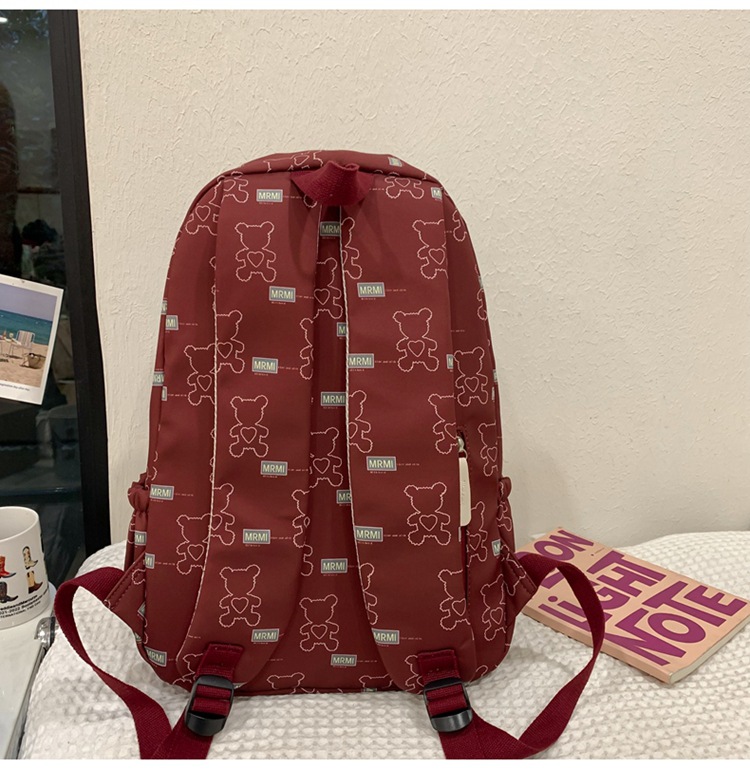 north face bags Edgy & Durable Customizable 50 gallon trash bags Cartoon Bear Backpack for School & Daily Use 8th bags