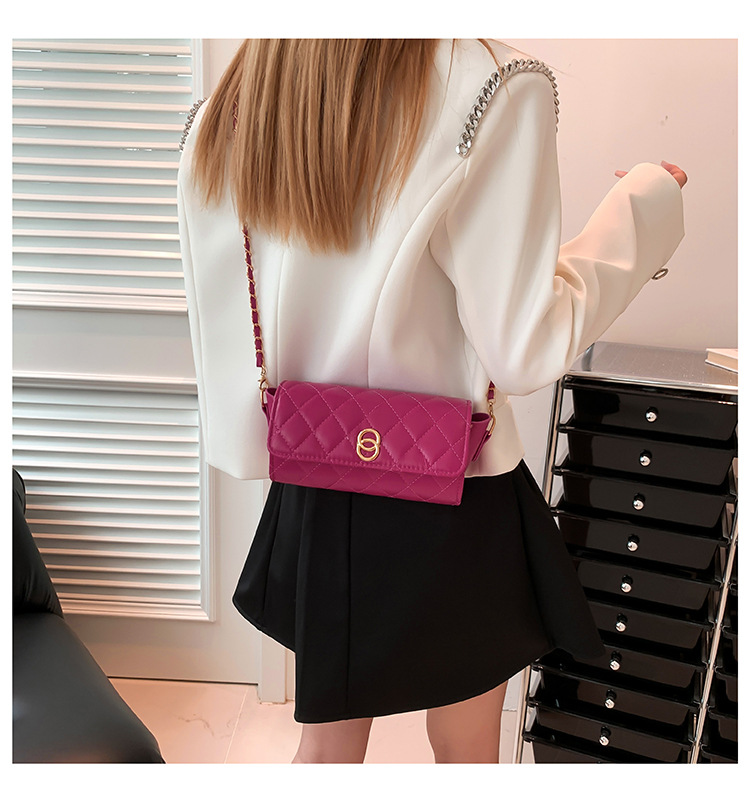 quilted bags Elegant 5 gallon trash bags Women's Premium PU Leather Classic Quilted Shoulder Bag with Metal Button and Magnetic Closure foschini bags