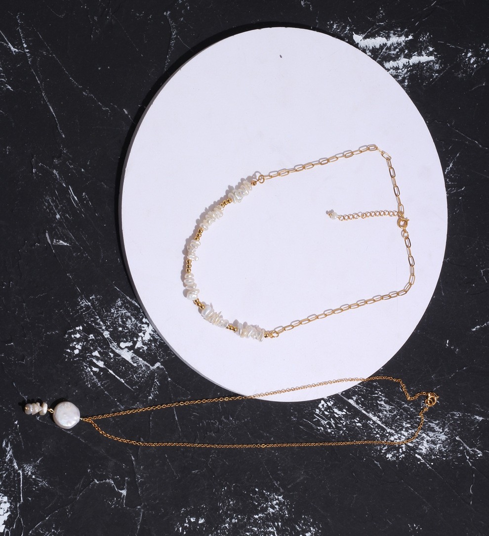 top 10 high end jewelry brands Eco-Chic Celeb Style: Upcycled Shiny Titanium high end jewelry with clover & Freshwater Pearl Jewelry Set (2 PCS/Package) list of high end jewelry brands