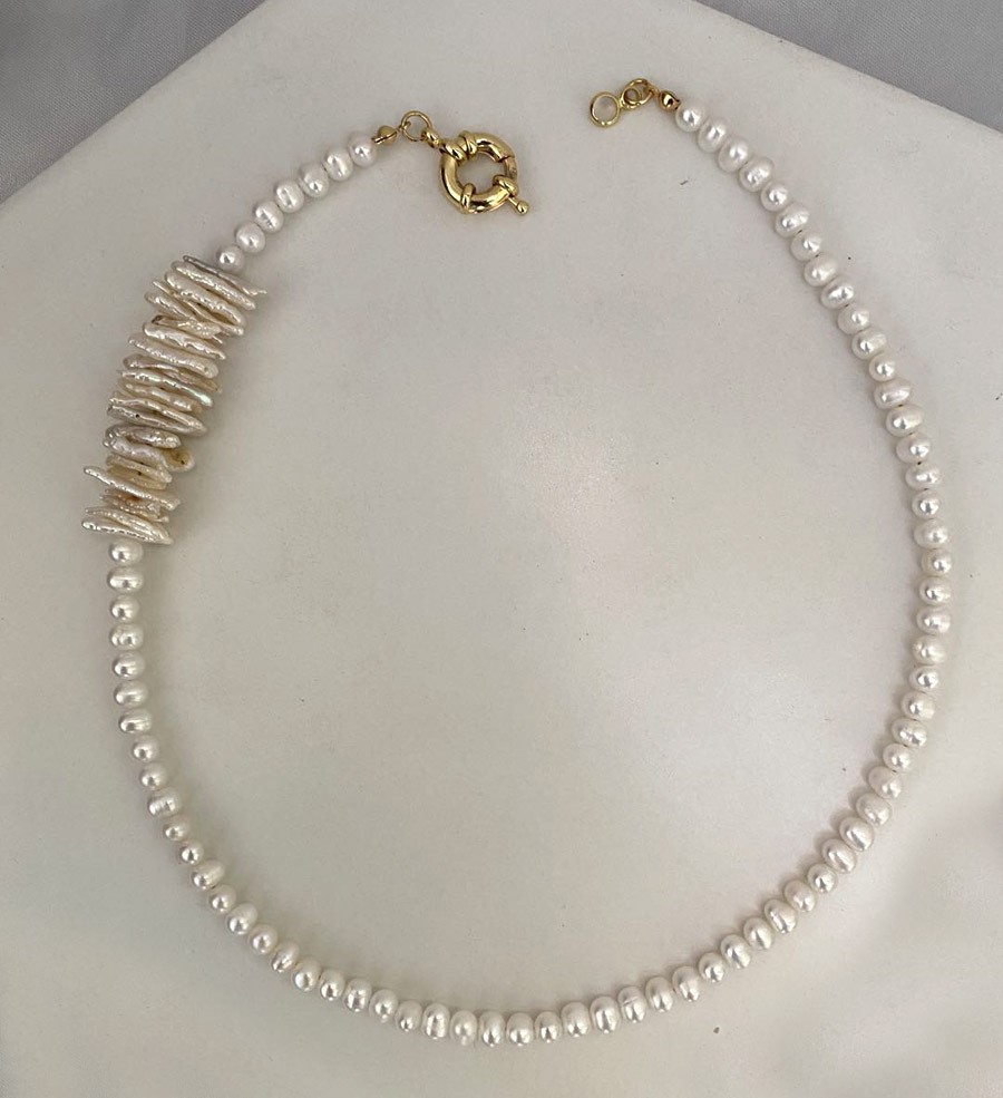 ultra high end jewelry brands Eco-Chic Celeb Style: Upcycled Shiny Titanium & high end diamond jewelry Freshwater Pearl Jewelry Set (2 PCS/Package) where to sell high end jewelry near me