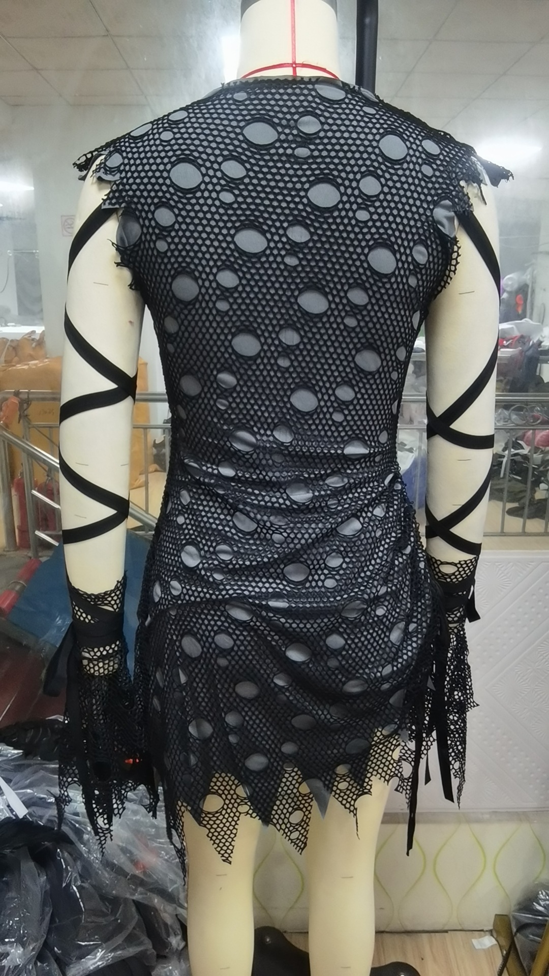 women dress 60s Exclusive Vibrant Women's Halloween Masquerade women's clothing jackson ms Costume - Classic Dot Design Party Wear 90 year old women's clothing