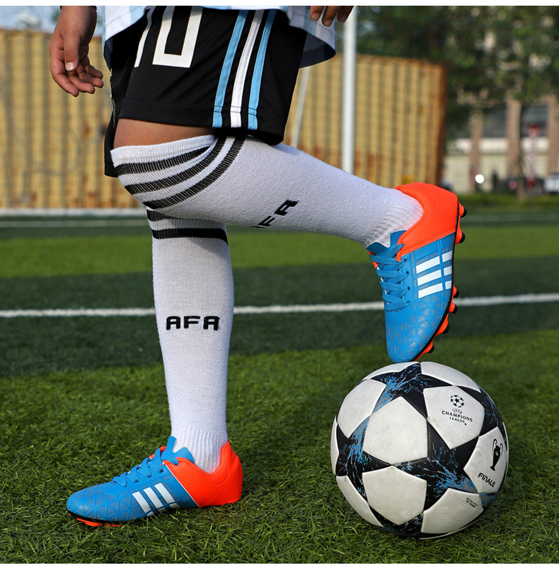 baby kids online Vibrant Men's Exquisite Solid Color Soccer Shoes - Romantic Round baby kids game Toe Design baby kids club