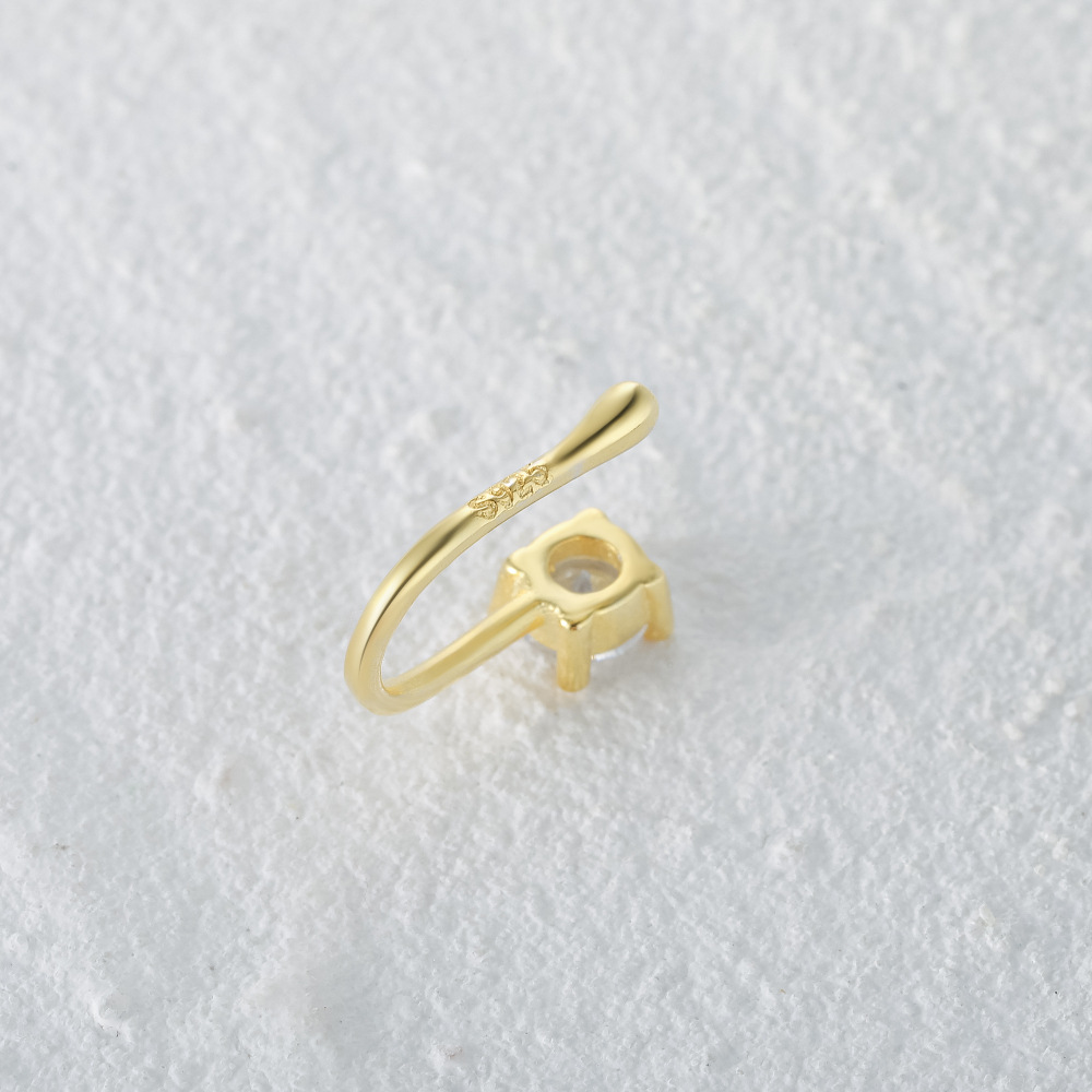 classic high end jewelry Celestial Sparkle: Rustic Star & Moon Nose Studs - Hand-Engraved 925 high quality jewelry vendors Sterling Silver Luxury high end greek jewelry