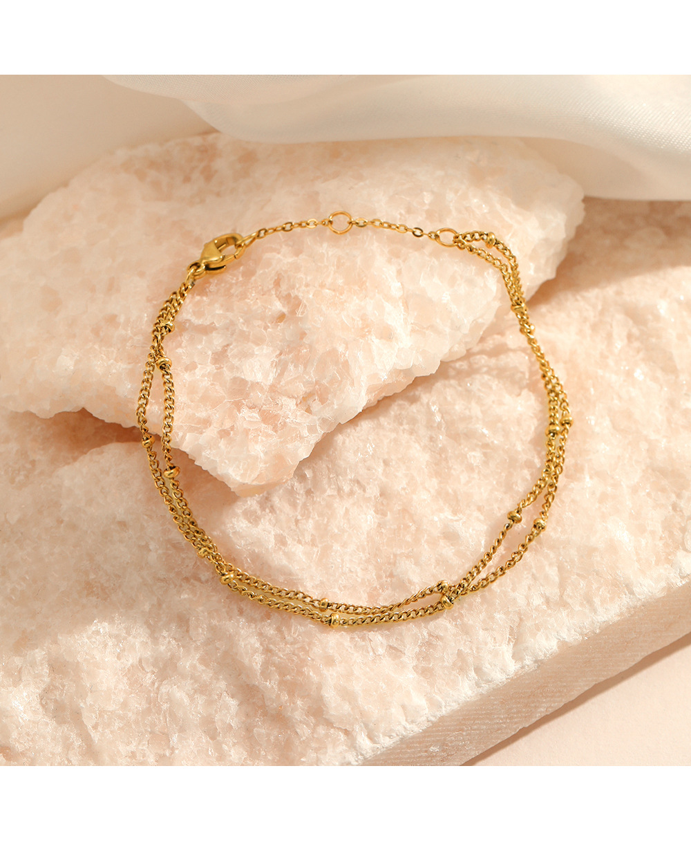 fine jewelry wholesale suppliers Unisex Boho Heritage-Inspired Tarnish-Resistant Stainless Steel fine jewelry gifts Plated Bracelet raleigh diamond fine jewelry