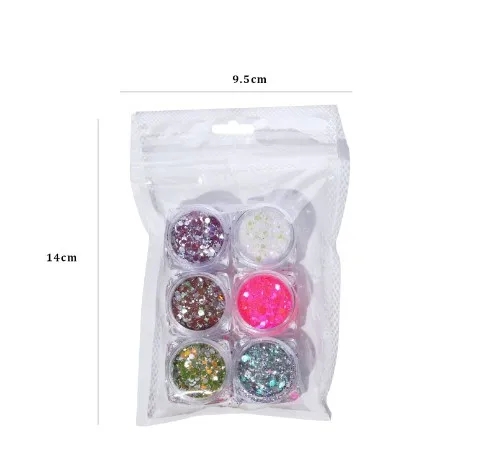 finest nutrition beauty health Ethically Made Custom Glam Vibe health beauty gened Sequin Nail Decoration Set - Wholesale Fashion Accessories beauty health and hair