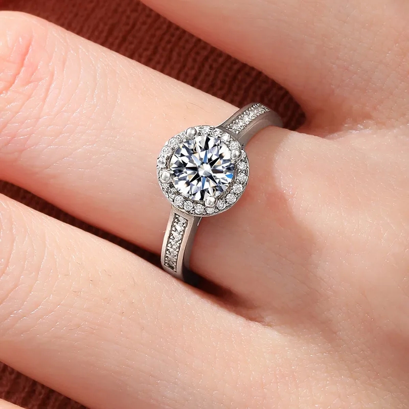 high end amethyst jewelry Authentic affordable high end jewelry brands 925 Sterling Silver Moissanite Hexagram Rings - Dainty Personalized Gift in Minimalist Style chanel high end jewelry