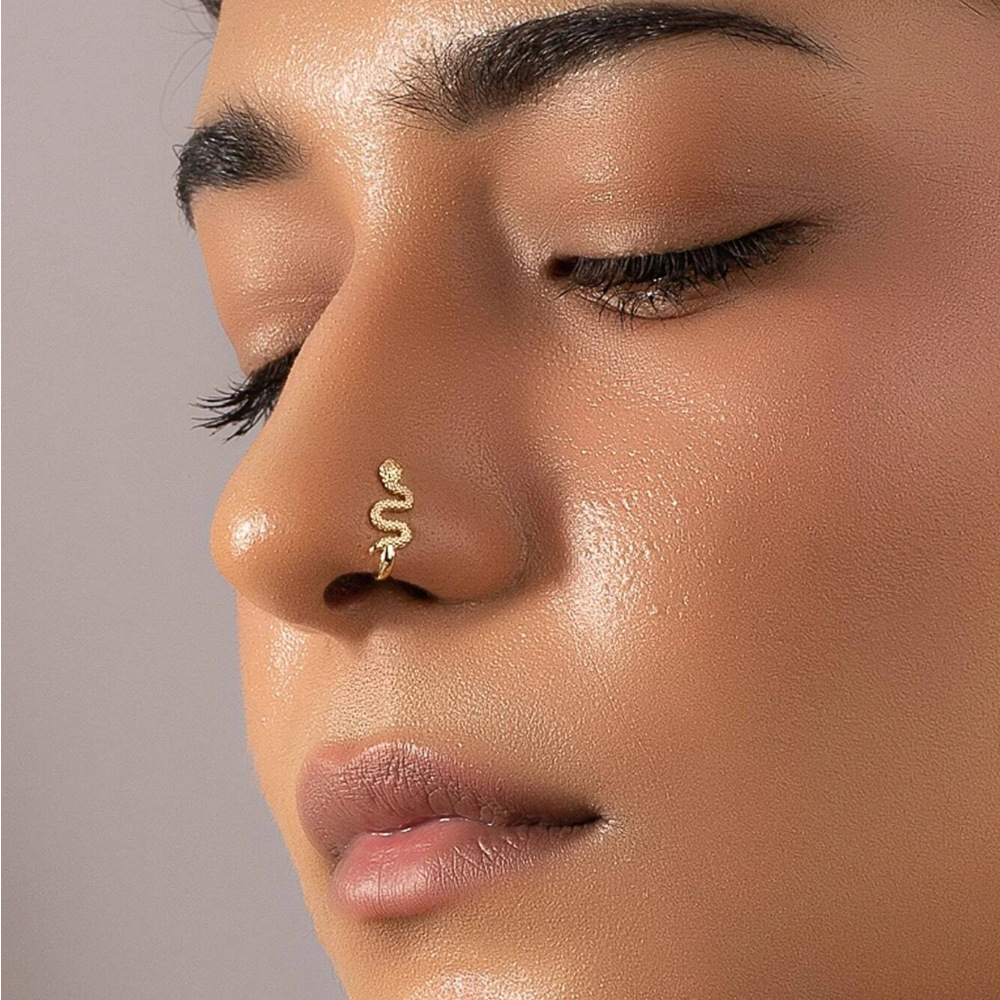 high end jewellery brands uk Celestial Sparkle: Rustic Star & Moon Nose Studs - high end jewelry manufacturers Hand-Engraved 925 Sterling Silver Luxury high end jewelry logos