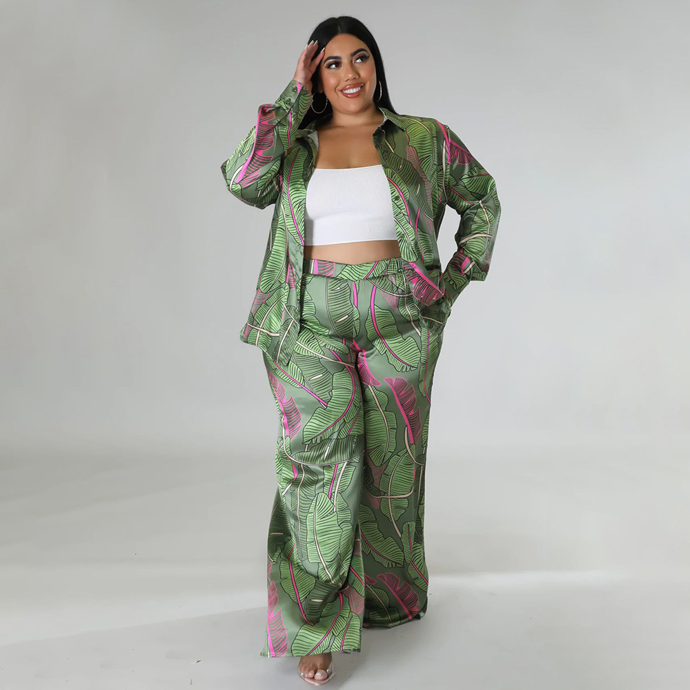 high end women's clothing stores Eye-Catching Retro Print Plus Size Spandex Pants Set dillard's women's clothing brands - Personalized, Non-Toxic Gift-Ready Two-Piece Outfit women's clothing knoxville tn