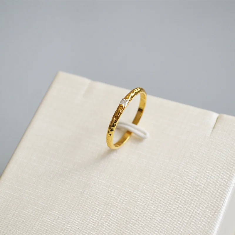high quality jewelry wire Colorful High-End high quality jewelry making supplies Geometric Zircon Rings - Budget-Friendly Hypoallergenic Copper Plating high end jewelry new york