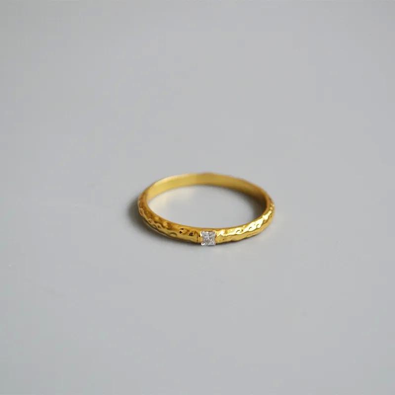 high quality vermeil jewelry Colorful High-End Geometric high end costume jewelry for sale Zircon Rings - Budget-Friendly Hypoallergenic Copper Plating buy high-end jewelry online